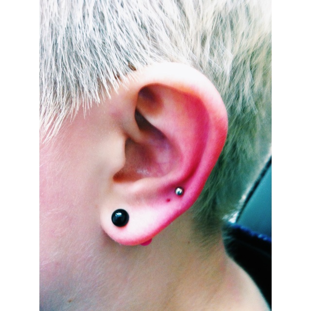Lower Ear Cartilage Piercing